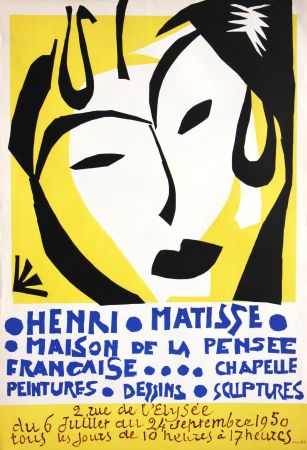 Литография Matisse - Maison de la Pensee Francaise