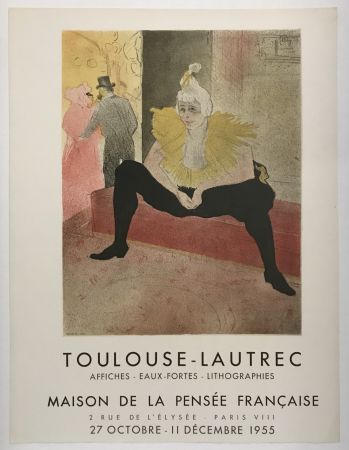 Литография Toulouse-Lautrec - Maison de la Pensée Francaise