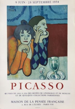 Литография Picasso - Maison de la Pensée Française, Paris