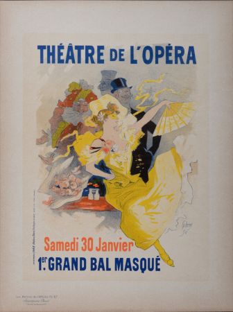 Литография Cheret - Maitres de L'affiche : Théâtre de l'Opéra, 1897