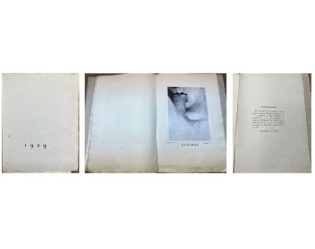 Иллюстрированная Книга Ray - MAN RAY - ,Louis ARAGON - Benjamin PERET. 1929 avec quatre photographies… (1929).