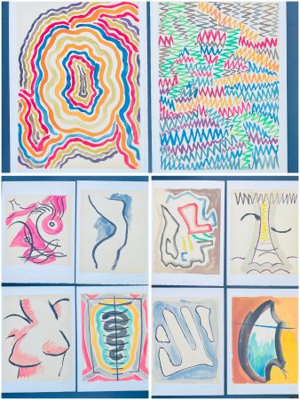Литография Ray - Man Ray (1890–1976) - Complete set of ten lithographs in colors on wove paper - 1971