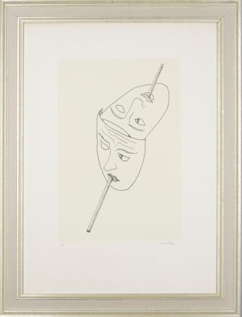 Литография Ray - Man Ray (1890–1976) - Maschere - Lithograph on paper