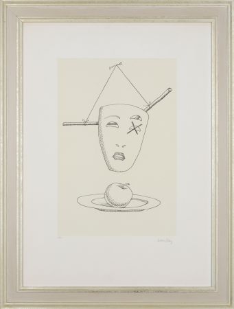 Литография Ray - Man Ray (1890–1976) - Maschere - Lithograph on paper