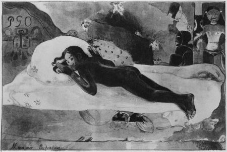 Литография Gauguin - Manao Tupapau