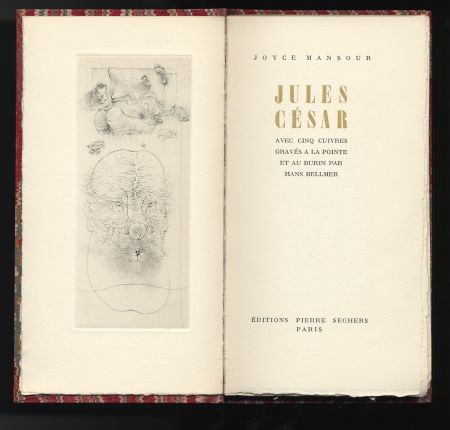 Иллюстрированная Книга Bellmer - MANSOUR, Joyce : JULES CÉSAR. Avec 5 gravures de Hans Bellmer (1955)
