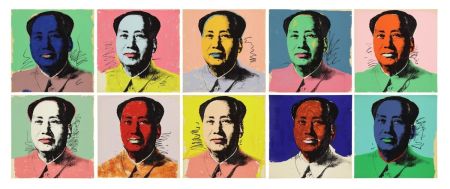 Сериграфия Warhol - Mao Complete Portfolio