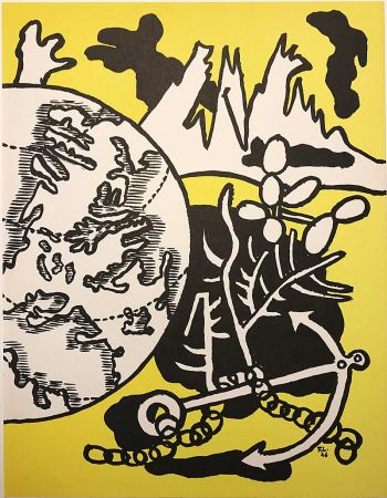 Литография Leger - Mappemonde (1946)