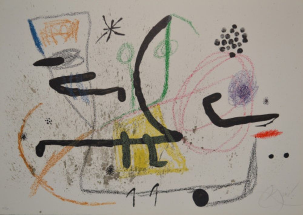 Литография Miró - Maravillas - M1061