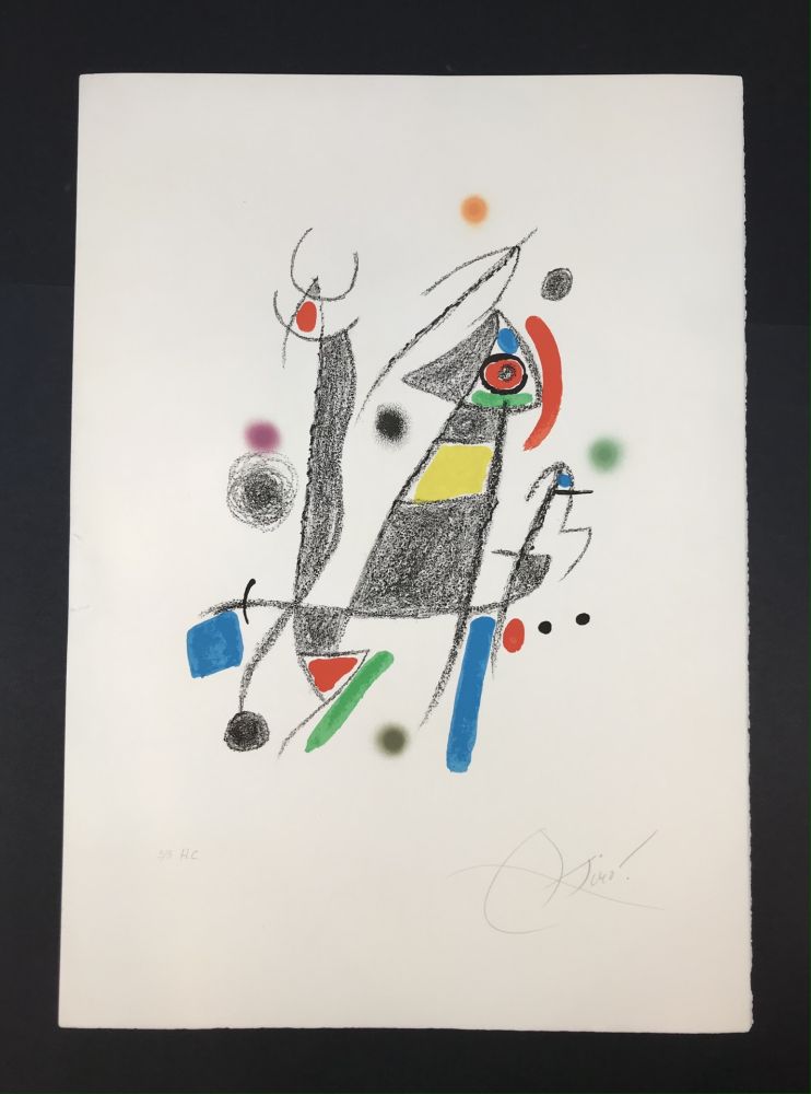 Литография Miró - Maravillas con variaciones acrosticas