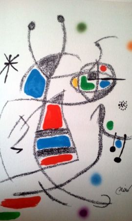 Литография Miró - MARAVILLAS CON VARIACIONES ACROSTICAS