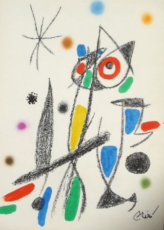 Литография Miró - Maravillas con variaciones acrosticas 12