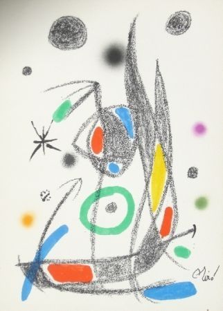 Литография Miró - Maravillas con variaciones acrosticas 14