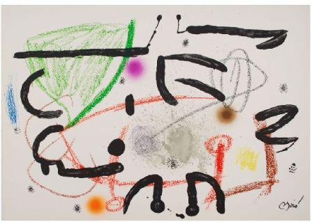 Литография Miró - Maravillas con variaciones acrosticas 15
