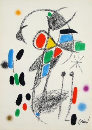 Литография Miró - Maravillas con variaciones acrosticas 18