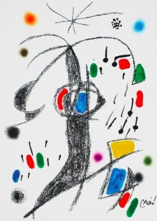 Литография Miró - Maravillas con variaciones acrosticas 19