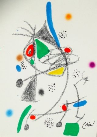 Литография Miró - Maravillas con variaciones acrosticas 4