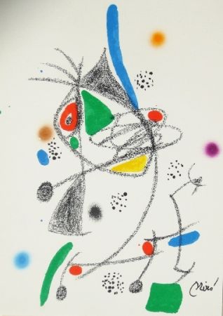 Литография Miró - Maravillas con variaciones acrosticas 4