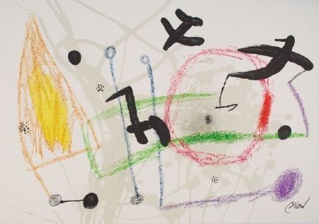 Литография Miró - Maravillas con variaciones acrosticas 5
