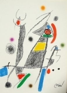 Литография Miró - Maravillas con variaciones acrosticas 6