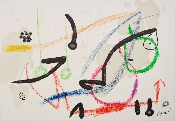 Литография Miró - Maravillas con variaciones acrosticas 7