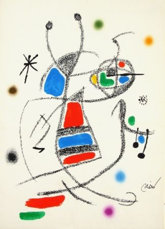 Литография Miró - Maravillas con variaciones acrosticas 8