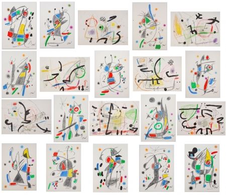Литография Miró - Maravillas con variaciones acróstica 20 lithographs