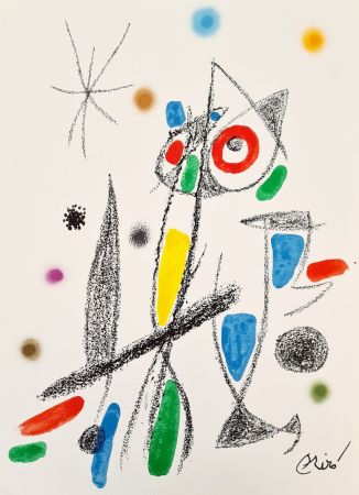 Литография Miró - Maravillas con Variaciones Acrósticas 12