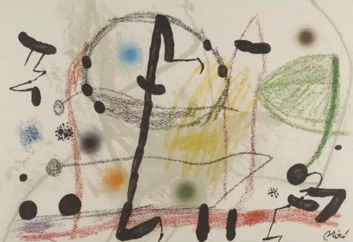 Литография Miró - Maravillas con variaciones acrósticas 13