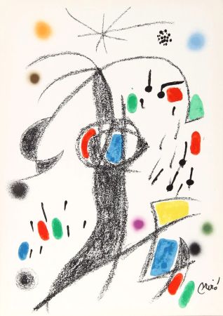 Литография Miró - Maravillas con Variaciones Acrósticas 19