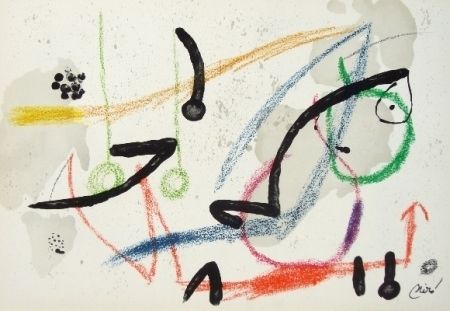 Литография Miró - Maravillas Con Variaciones Acrósticas En El Jardín De Miró