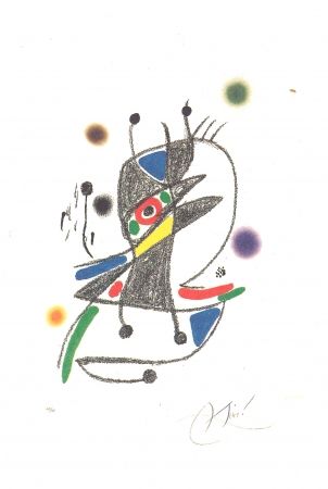 Литография Miró - Maravillas Con Variaciones Acrósticas En El Jardín De Miró