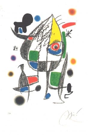 Литография Miró - Maravillas Con Variaciones Acrósticas En El Jardín De Miró