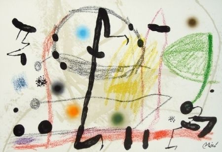 Литография Miró - Maravillas Con Variaciones Acrósticas En El Jardín De Miró