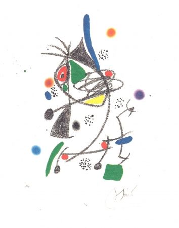 Литография Miró - Maravillas Con Variaciones Acrósticas En El Jardín De Miró