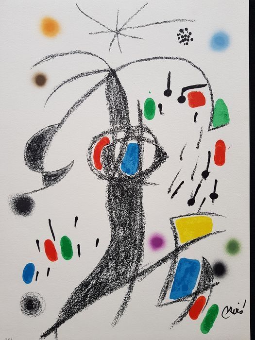 Литография Miró - Maravillas con variaciones acrósticas en el jardín de Miró - 19