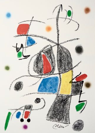 Литография Miró - Maravillascon variaciones arcrosticas17