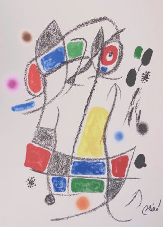 Литография Miró - Maravillascon variaciones arcrosticas n°1