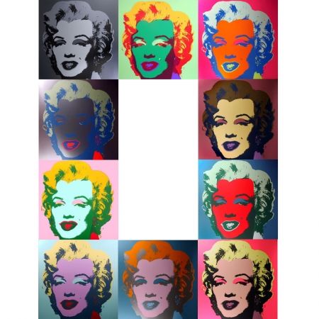 Сериграфия Warhol - Marilyn - Portfolio