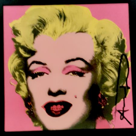 Гашение Warhol - Marilyn (Castelli invitation)