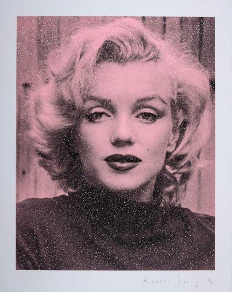 Сериграфия Young - Marilyn Hollywood - Superstar Pink