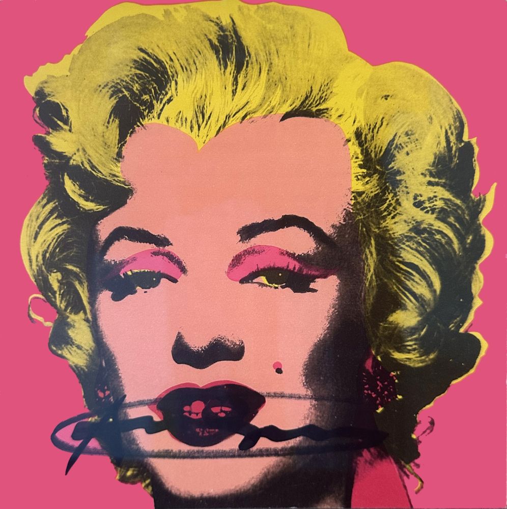 Сериграфия Warhol - Marilyn Invitation 7