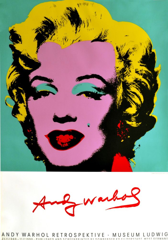 Афиша Warhol - Marilyn Monroe