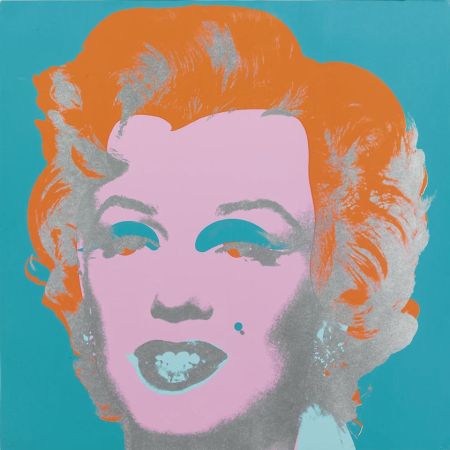Сериграфия Warhol - Marilyn Monroe (FS II.29) (Blue/Orange)