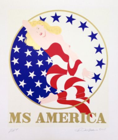Сериграфия Indiana - Marilyn Ms. America