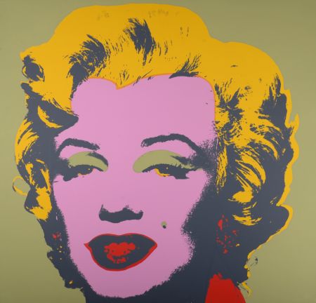 Сериграфия Warhol - Marylin (#D), c. 1980