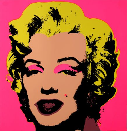 Сериграфия Warhol - Marylin (#I), c. 1980 - Very large silkscreen