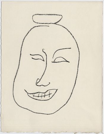 Литография Matisse - Masque esquimo n° 8. 1947 (Pour Une Fête en Cimmérie)