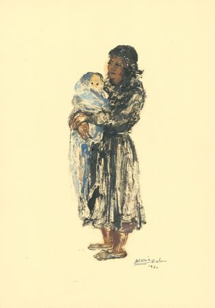 Монотип Vich - Maternitat / Motherhood