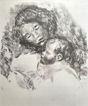 Литография Renoir - Maternité